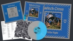 Witch Cross - Fit For Fight (Blue/Silver Vinyl Lp i gruppen VINYL / Metal/ Heavy metal hos Bengans Skivbutik AB (4142707)