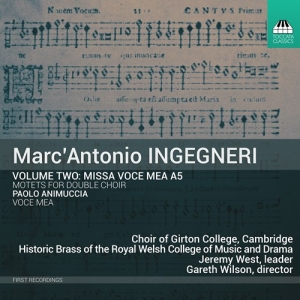 Ingegneri MarcâAntonio - Missa Voce Mea A5, Motets For Doubl i gruppen Externt_Lager / Naxoslager hos Bengans Skivbutik AB (4142825)