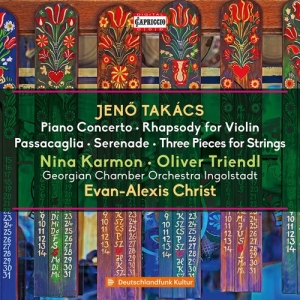 Takacs Jeno - Piano Concerto Rhapsody Passacagl i gruppen VI TIPSER / Julegavetips CD hos Bengans Skivbutik AB (4142844)