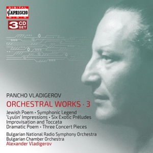 Vladigerov Pancho - Orchestral Works, Vol. 3 (3Cd) i gruppen VI TIPSER / Julegavetips CD hos Bengans Skivbutik AB (4142873)