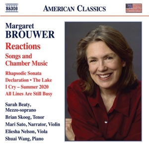 Brouwer Margaret - Reactions - Songs & Chamber Music i gruppen VI TIPSER / Julegavetips CD hos Bengans Skivbutik AB (4143321)