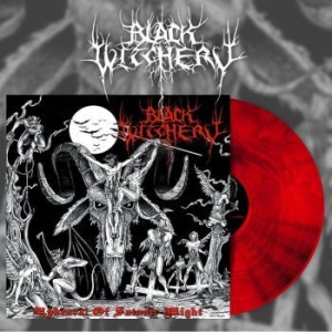 Black Witchery - Upheaval Of Satanic Might (Red/Blac i gruppen VINYL / Metal hos Bengans Skivbutik AB (4143445)