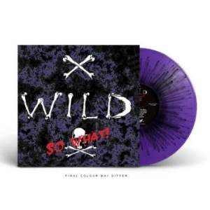 X - Wild - So What! (Ltd.180G  Purple/Black Lp i gruppen VINYL / Metal hos Bengans Skivbutik AB (4145559)