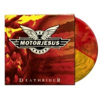 Motorjesus - Deathrider (Yellow/Red/Orange/Black i gruppen VINYL / Metal hos Bengans Skivbutik AB (4145670)