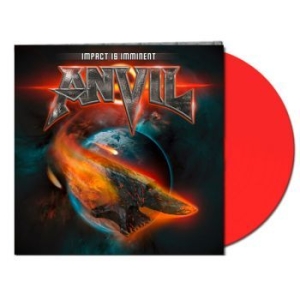 Anvil - Impact Is Imminent (Clear Red Vinyl i gruppen VINYL / Metal/ Heavy metal hos Bengans Skivbutik AB (4146899)