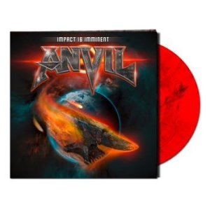 Anvil - Impact Is Imminent (Red/Black Marbl i gruppen VINYL / Metal/ Heavy metal hos Bengans Skivbutik AB (4146900)