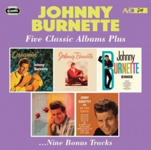 Johnny Burnette - Five Classic Albums Plus i gruppen Labels /  hos Bengans Skivbutik AB (4147266)