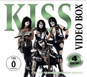 Kiss - Video Box (4Dvd Set) i gruppen Musikkk-DVD & Bluray hos Bengans Skivbutik AB (4147284)