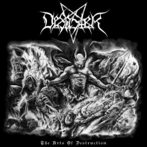 Desaster - Arts Of Destruction (Red/White/Blac i gruppen VINYL / Metal/ Heavy metal hos Bengans Skivbutik AB (4147294)