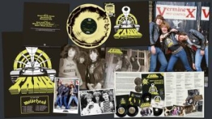 Tank - Dont Walk Away (Black/Yellow Mixed i gruppen VINYL / Metal/ Heavy metal hos Bengans Skivbutik AB (4147300)