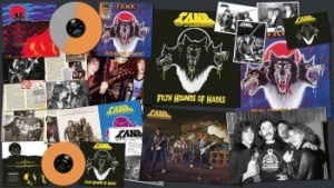 Tank - Filth Hounds Of Hades (Orange/Grey i gruppen VINYL / Metal/ Heavy metal hos Bengans Skivbutik AB (4147302)