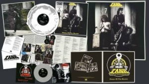 Tank - Power Of The Hunter (White/Grey Vin i gruppen VINYL / Metal/ Heavy metal hos Bengans Skivbutik AB (4147304)