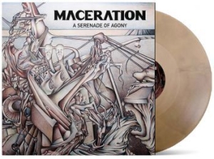 Maceration - A Serenade Of Agony (Gold/Black Vin i gruppen VINYL / Dansk Musikkk,Metal hos Bengans Skivbutik AB (4147826)