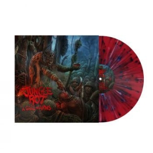 Jungle Rot - A Call To Arms (Blood Red) i gruppen VINYL / Hip Hop hos Bengans Skivbutik AB (4148216)