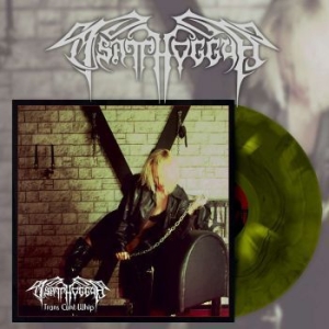 Tsatthoggua - Trans Cunt Whip (Green/Yellow Vinyl i gruppen VINYL / Metal/ Heavy metal hos Bengans Skivbutik AB (4150230)