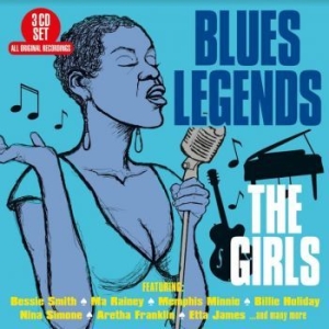 Various Artists - Blues Legends - The Girls i gruppen CD / BarnMusikkkk hos Bengans Skivbutik AB (4150821)