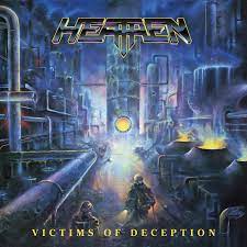 Heathen - Victims Of Deception (Ltd. Translucent Y i gruppen VINYL / Metal hos Bengans Skivbutik AB (4150959)