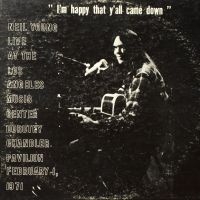 NEIL YOUNG - DOROTHY CHANDLER PAVILION 1971 i gruppen CD / Pop-Rock hos Bengans Skivbutik AB (4151144)