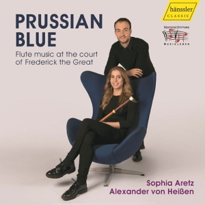 Carl Philipp Emanuel Bach Friedric - Prussian Blue - Flute Music At The i gruppen Externt_Lager / Naxoslager hos Bengans Skivbutik AB (4151195)