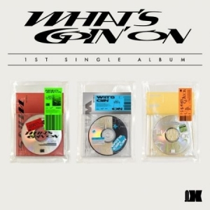 OMEGA X - 1st Single [WHAT'S GOIN' ON] 3 Set Ver i gruppen Minishops / K-Pop Minishops / K-Pop Øvrige hos Bengans Skivbutik AB (4152580)