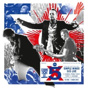 Simple Minds - 5X5 Live (Red, White & Blue) i gruppen VI TIPSER / Record Store Day / RSD2022 hos Bengans Skivbutik AB (4155598)