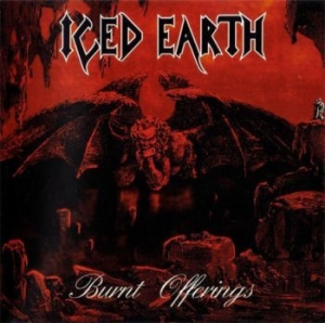 Iced Earth - Burnt Offerings (Red/Black Splatter i gruppen VINYL / Metal hos Bengans Skivbutik AB (4155885)