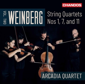 Weinberg Mieczyslaw - String Quartets, Vol. 2 - Nos. 1, 7 i gruppen VI TIPSER / Julegavetips CD hos Bengans Skivbutik AB (4155918)