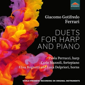 Ferrari Giacomo Gotifredo - Duets For Harp And Piano i gruppen VI TIPSER / Julegavetips CD hos Bengans Skivbutik AB (4156374)