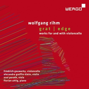 Rihm Wolfgang - Edge - Works For & With Violoncello i gruppen VI TIPSER / Julegavetips CD hos Bengans Skivbutik AB (4156380)