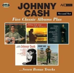 Cash Johnny - Five Classic Albums Plus i gruppen CD / CD Country hos Bengans Skivbutik AB (4156809)