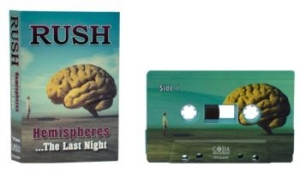 Rush - Hemispheres (Aqua Blue Shell) i gruppen Metal/ Heavy metal hos Bengans Skivbutik AB (4157435)