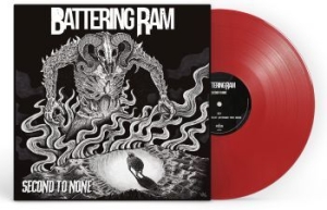 Battering Ram - Second To None (Transparent Red Vin i gruppen VINYL / Metal,Svensk FolkeMusikkk hos Bengans Skivbutik AB (4159643)