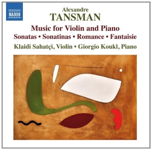 Tansman Alexandre - Tansman: Music For Violin And Piano i gruppen VI TIPSER / Julegavetips CD hos Bengans Skivbutik AB (4162244)