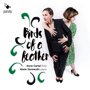 Anne Cartel - Birds Of A Feather (Flute & Piano) i gruppen CD / Klassisk,Annet hos Bengans Skivbutik AB (4162663)