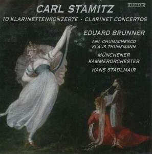 Stamitzcarl - 10 Klarinettenkonzerte i gruppen Externt_Lager / Naxoslager hos Bengans Skivbutik AB (4162907)