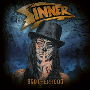 Sinner - Brotherhood (Clear/White/Black Marb i gruppen VINYL / Metal hos Bengans Skivbutik AB (4165613)