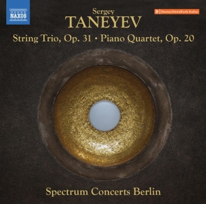 Taneyev Sergey - String Trio, Op. 31 Piano Quartet, i gruppen VI TIPSER / Julegavetips CD hos Bengans Skivbutik AB (4166042)