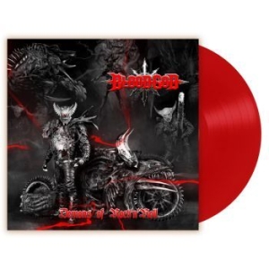 Blood God - Demons Of Rock N Roll (Red Vinyl Lp i gruppen VINYL / Metal/ Heavy metal hos Bengans Skivbutik AB (4167179)