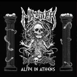 Master - Alive In Athens (Numbered) i gruppen VINYL / Metal/ Heavy metal hos Bengans Skivbutik AB (4167457)