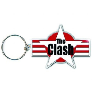 The Clash - Star & Stripes Keychain i gruppen MK Export CDON Merch hos Bengans Skivbutik AB (4168439)