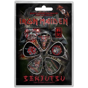 Iron Maiden - Senjutsu Plectrum Pack i gruppen MERCHANDISE / Merch / Metal hos Bengans Skivbutik AB (4168461)