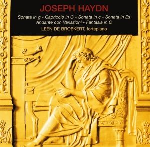 Broekert Leen De - Haydn: Sonata In G i gruppen CD / Klassisk,Annet hos Bengans Skivbutik AB (4169420)