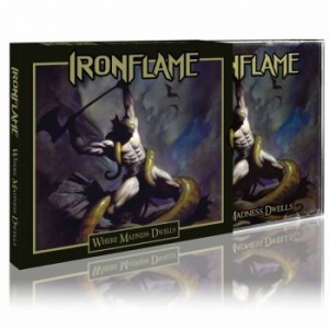 Ironflame - Where Madness Dwells (Slipcase) i gruppen CD / Metal/ Heavy metal hos Bengans Skivbutik AB (4169617)