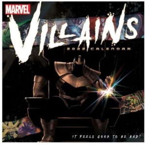 Marvel Villains 2022 Official Calendar i gruppen Merchandise hos Bengans Skivbutik AB (4171127)