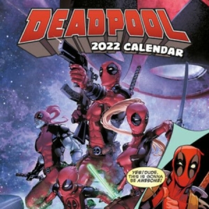 Deadpool 2022 Official Calendar i gruppen Merchandise hos Bengans Skivbutik AB (4171130)