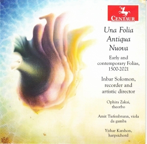 Inbar Solomon - Una Folia Antiqua Nuova i gruppen CD / Klassisk,Annet hos Bengans Skivbutik AB (4171514)