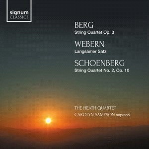 Berg Alban Schoenberg Arnold We - Berg: String Quartet Webern: Langs i gruppen CD / Klassisk hos Bengans Skivbutik AB (4171933)