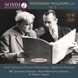 Vaughan Williams Ralph - Vaughan Williams Live Vol. 1 i gruppen VI TIPSER / Julegavetips CD hos Bengans Skivbutik AB (4171938)