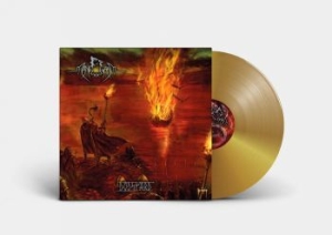 Månegarm - Dödsfärd - Gtf Lp (Gold) i gruppen VINYL / Metal/ Heavy metal hos Bengans Skivbutik AB (4172657)