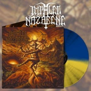 Impaled Nazarene - Ugra Karma (Yellow/Blue Vinyl Lp) i gruppen VINYL / Metal hos Bengans Skivbutik AB (4172865)